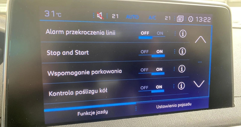 Peugeot 3008 cena 77900 przebieg: 128000, rok produkcji 2018 z Gdańsk małe 277